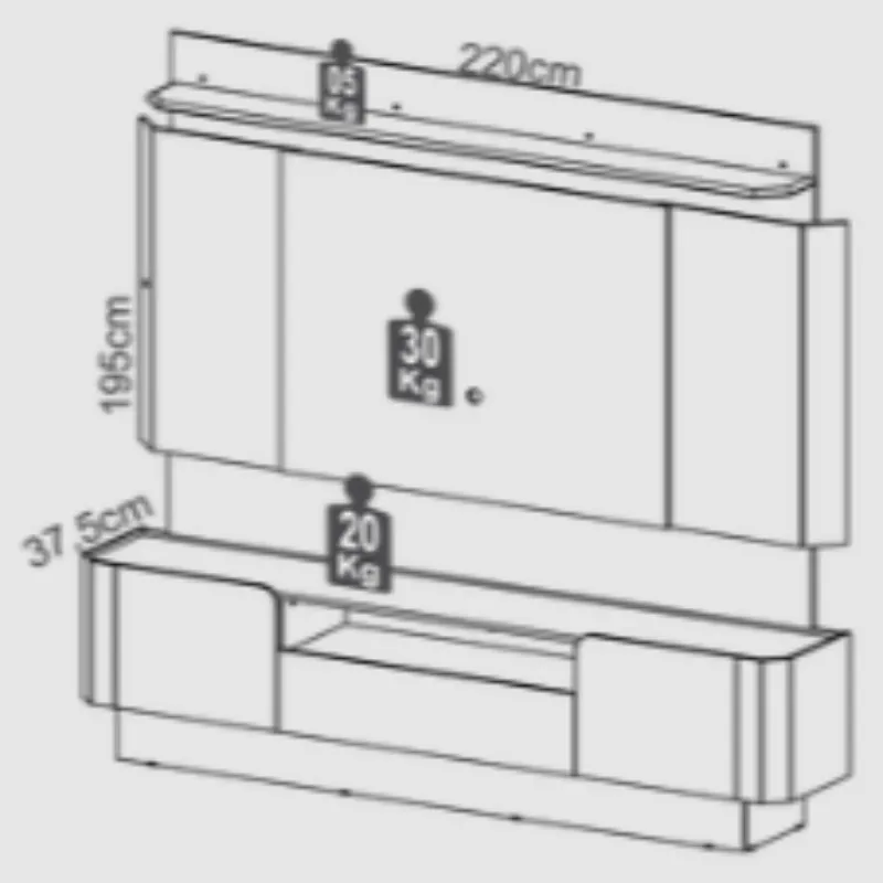 PAINEL / RACK TB 116