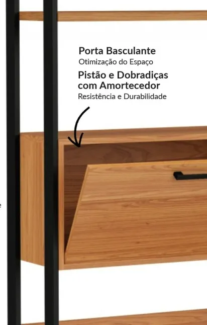 Estante para Livros 1 Porta E95