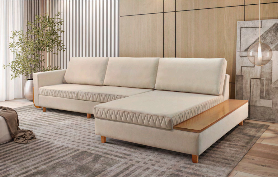 Sofá Living Com Chaise D-TL